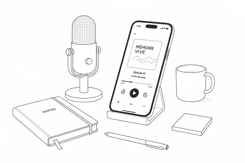 Podcast Mémoire Vive